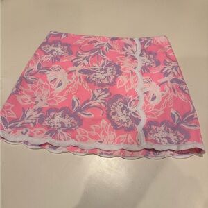 Lilly Pulitzer Pink and Purple Floral Skort